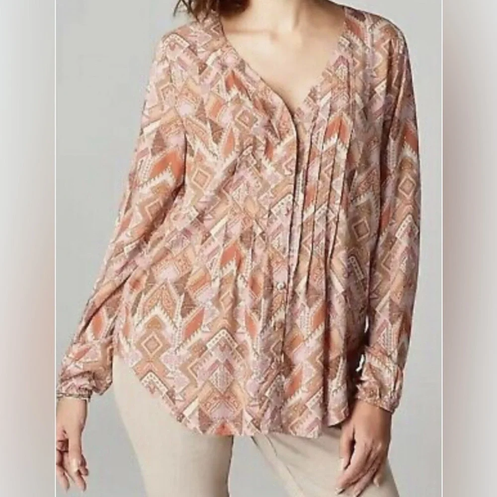 J. Jill pintuck top